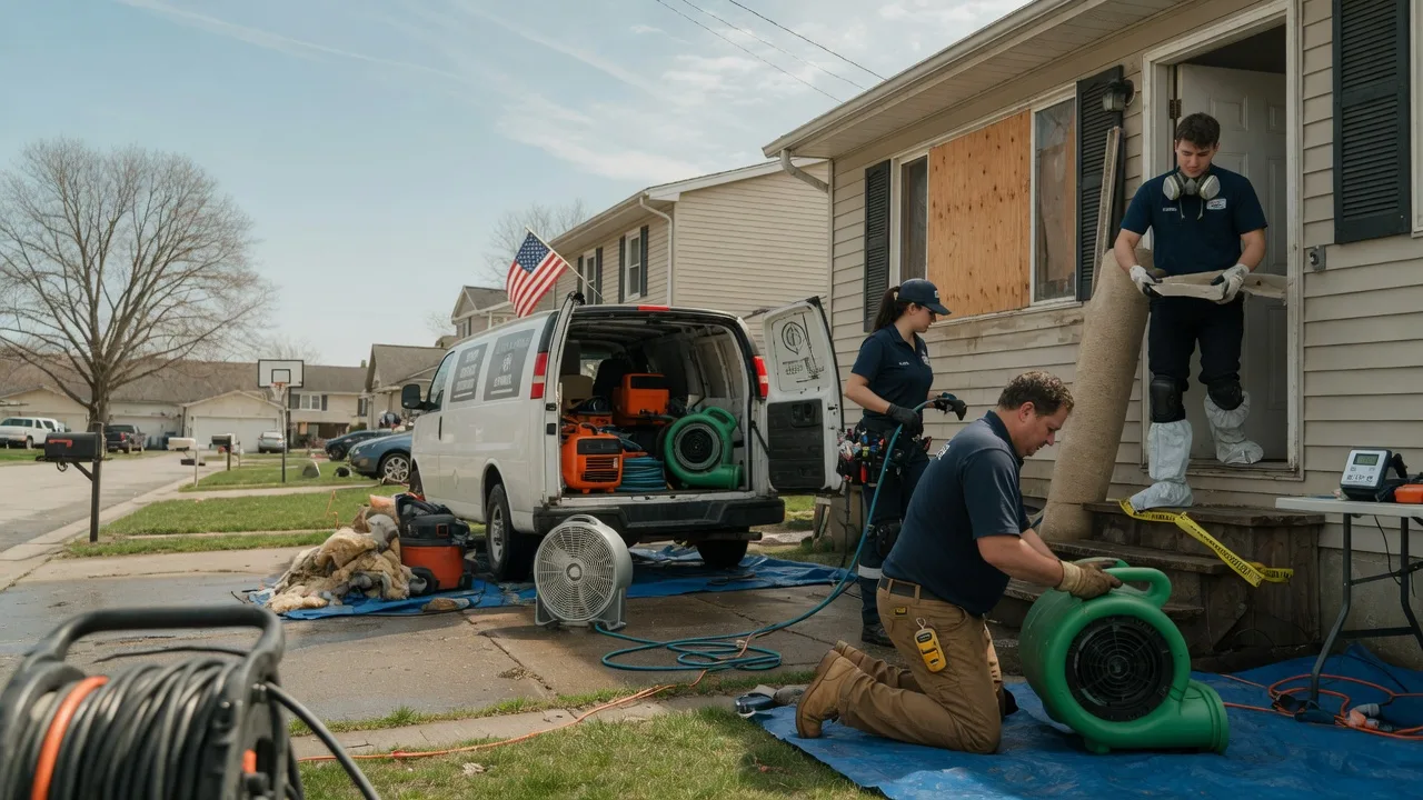 Water Damage Restoration in Garrettsville, OH near me